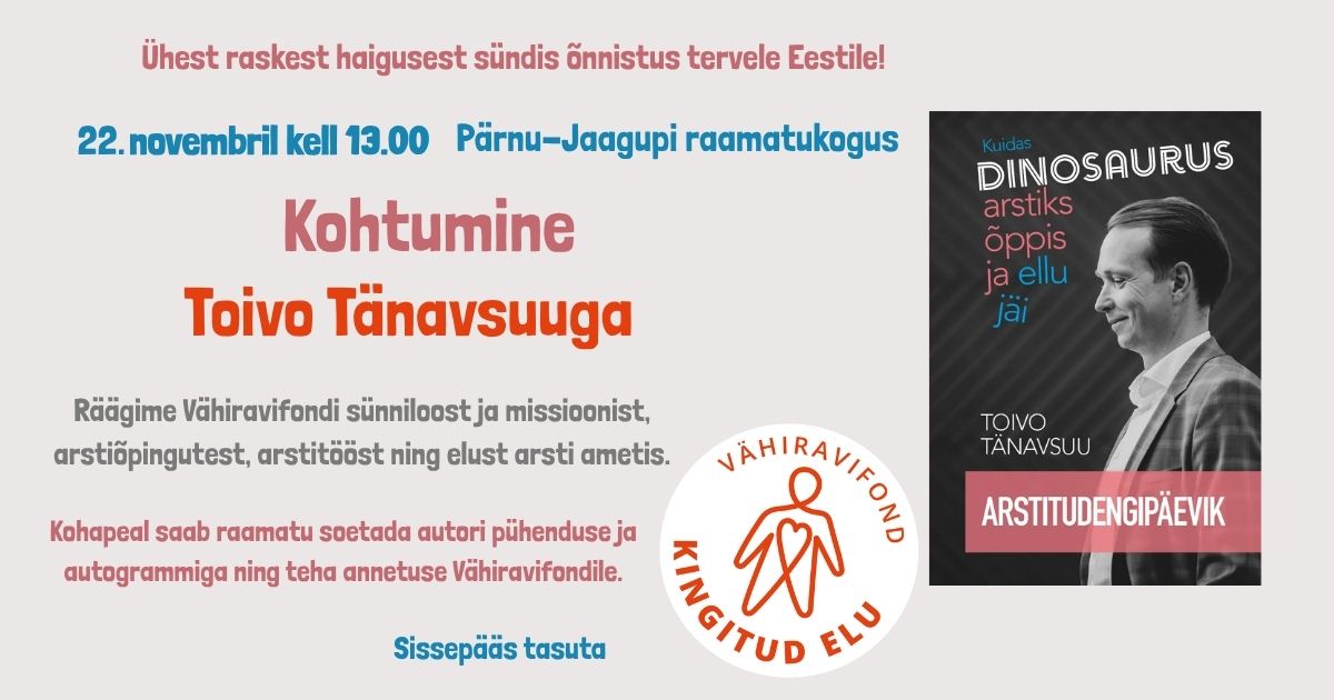 Pildil on ürituse plakat.