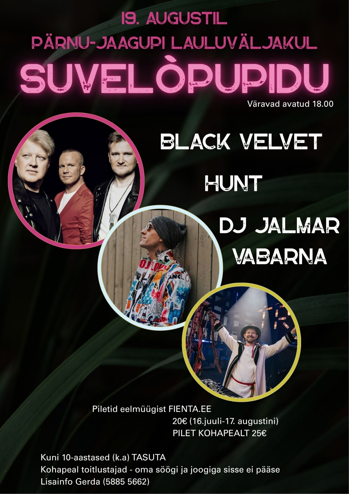 Pildil on Pärnu-Jaagupi suvelõpupeo plakat.