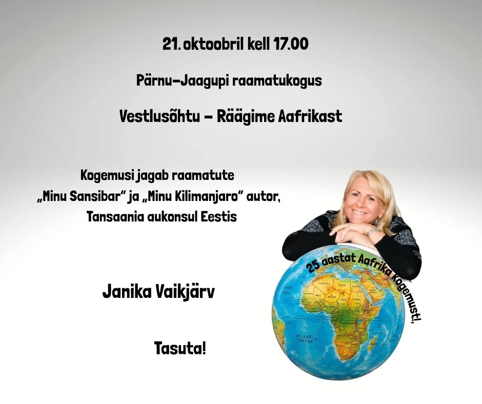 Pildil on ürituse plakat.
