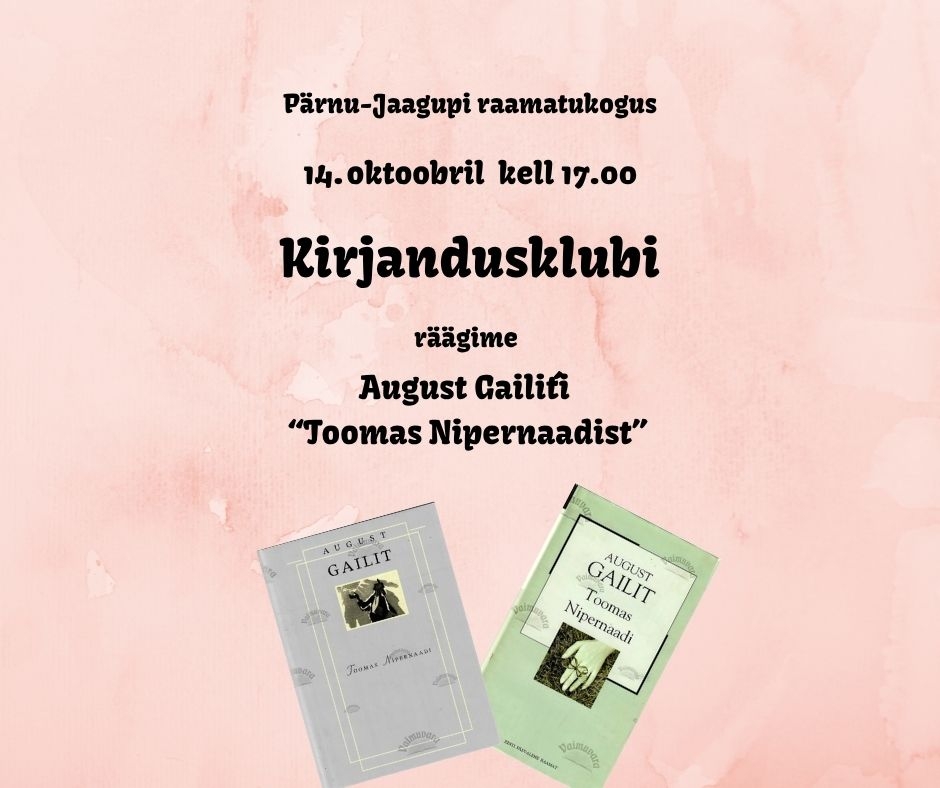 Pildil on ürituse plakat.