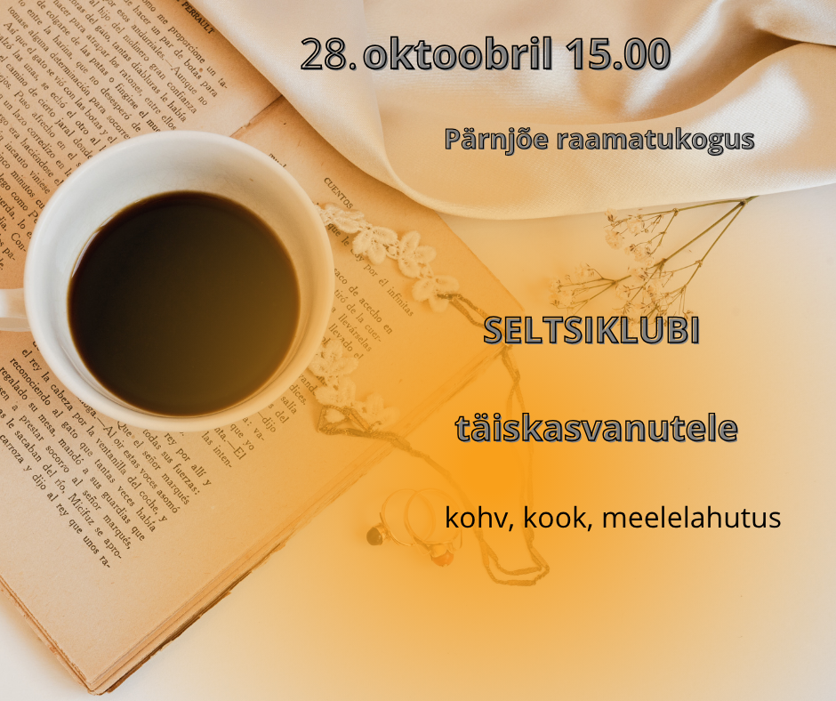 Pildil on ürituse plakat.